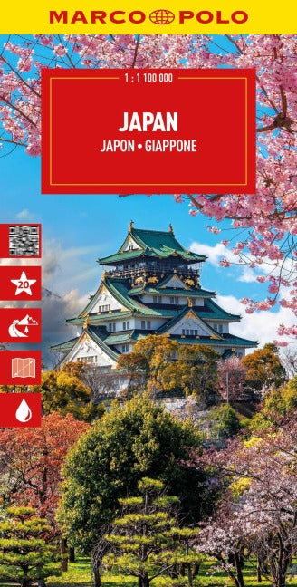 Marco Polo Japan Reisekarte 1:1,1 Mio.