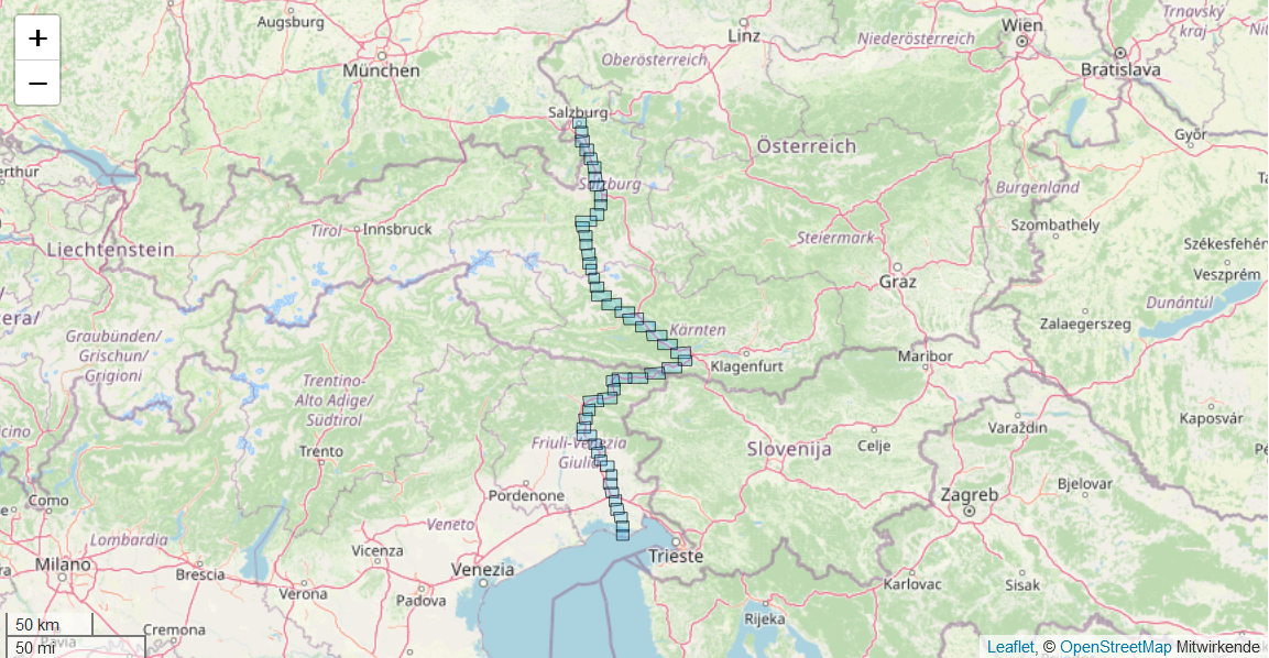 Alpe Adria Radweg - Bikeline