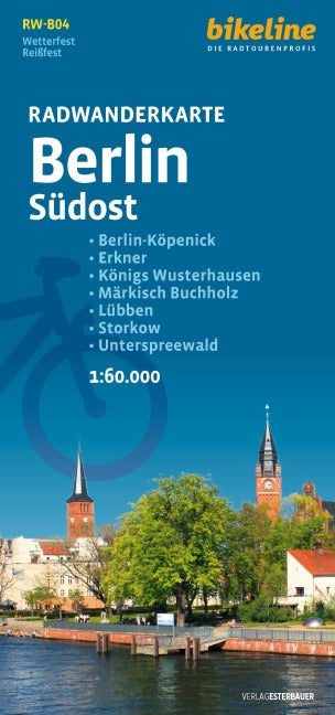 Berlin Südost - Radwanderkarte 1:60.000