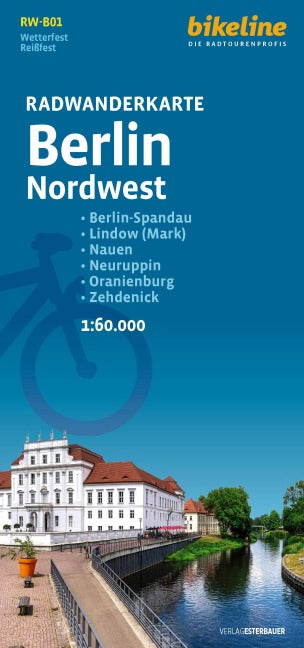 Berlin Nordwest - Radwanderkarte 1:60.000