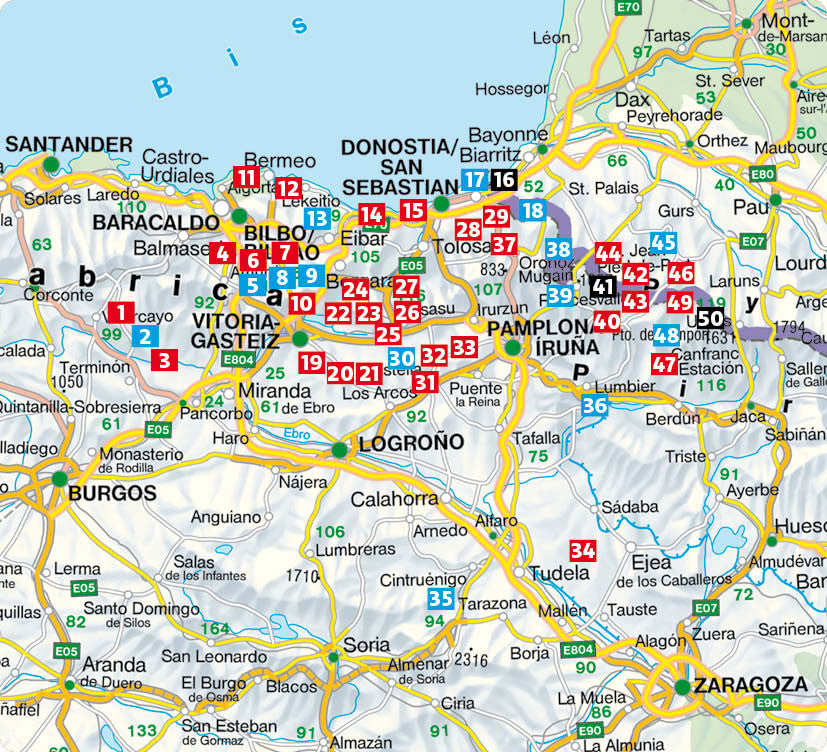 Baskenland - Rother Wanderführer