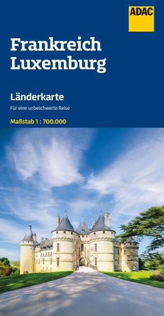 Frankreich, Luxemburg 1:700.000
