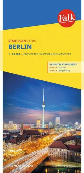 Falk Stadtplan Berlin 1:25.000