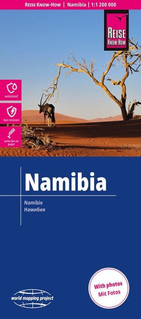 Namibia 1:1,2 Mio. - Reise Know How