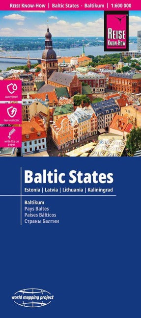 Baltikum 1:600.000 - Reise Know How