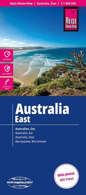 Australien, Ost 1:1.800.000 - Reise Know How