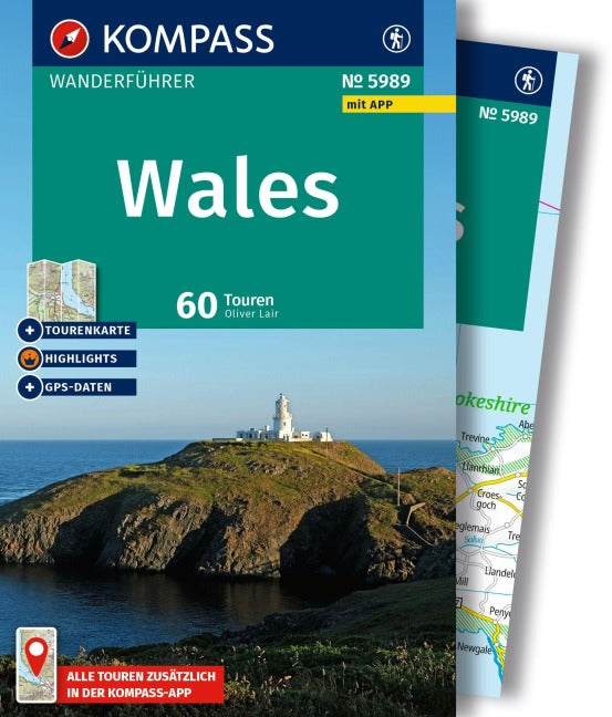 Wales - Kompass Wanderführer