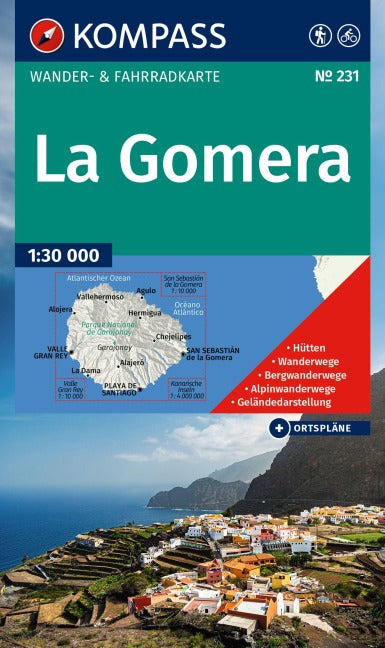 9783991543930 La Gomera Wanderkarte