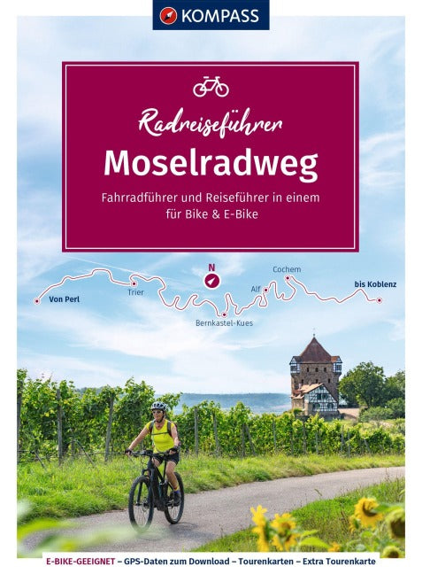 Moselradweg - KOMPASS Radreiseführer