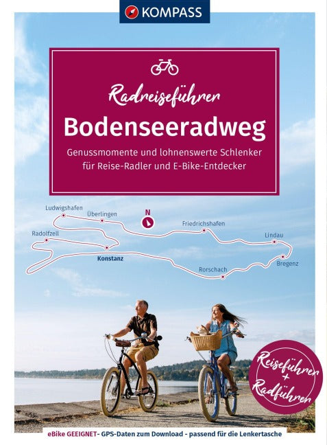 Bodenseeradweg - KOMPASS Radreiseführer