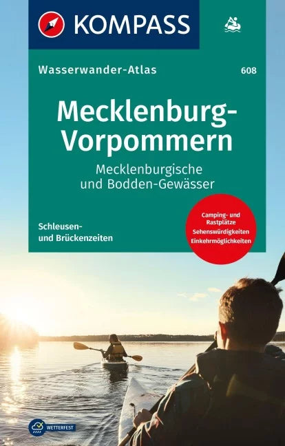 608 Mecklenburg - Vorpommern 1:100 000 - KOMPASS Wasserwanderatlas