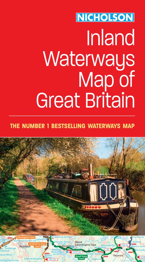 Inland Waterways Map of Great Britain