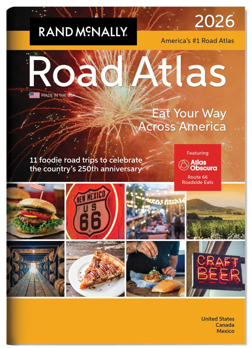 2026 USA Road Atlas Rand McNally Straßenatlas Amerika