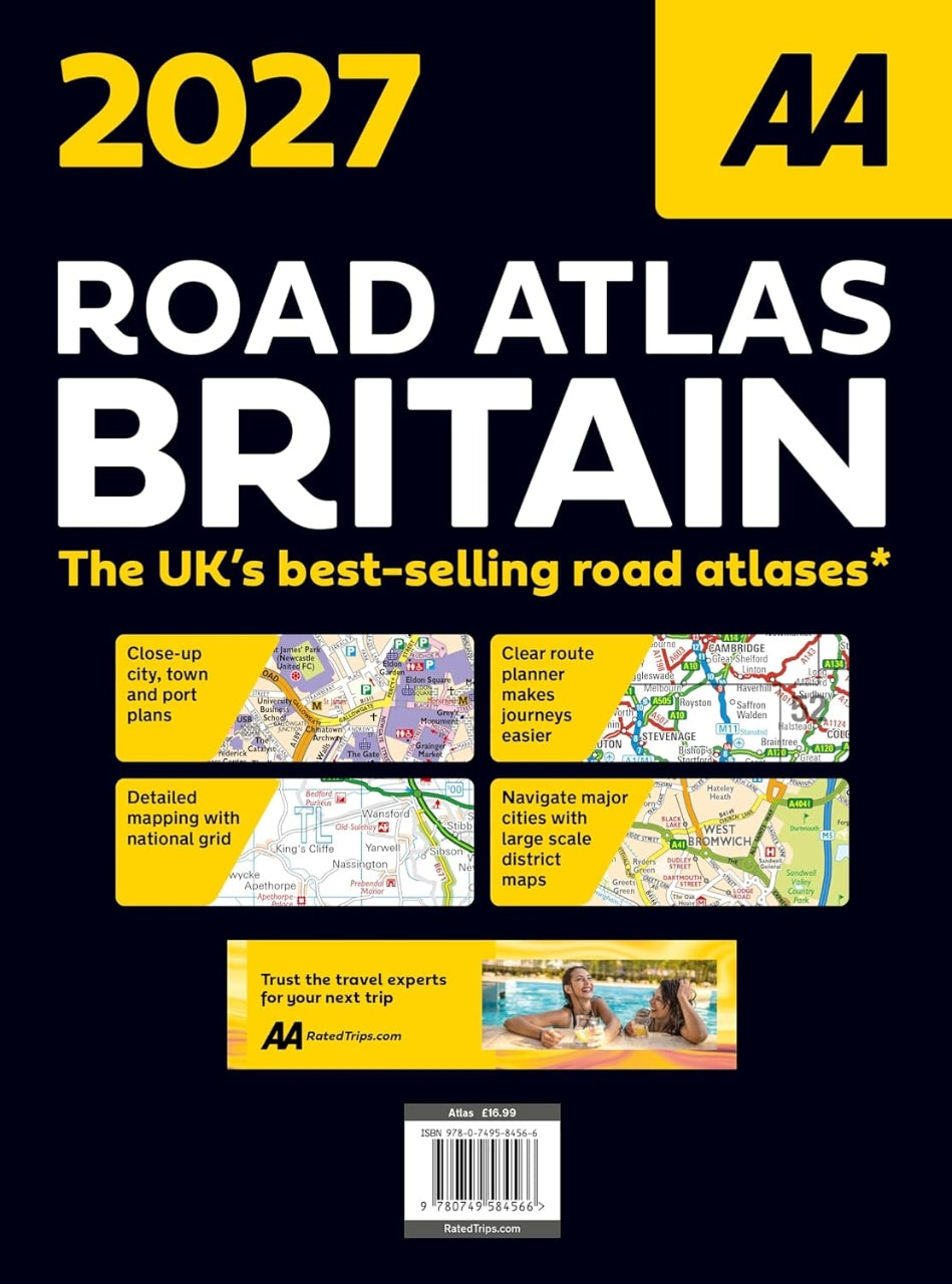 Großbritannien Straßenatlas - AA Ausgabe 2027