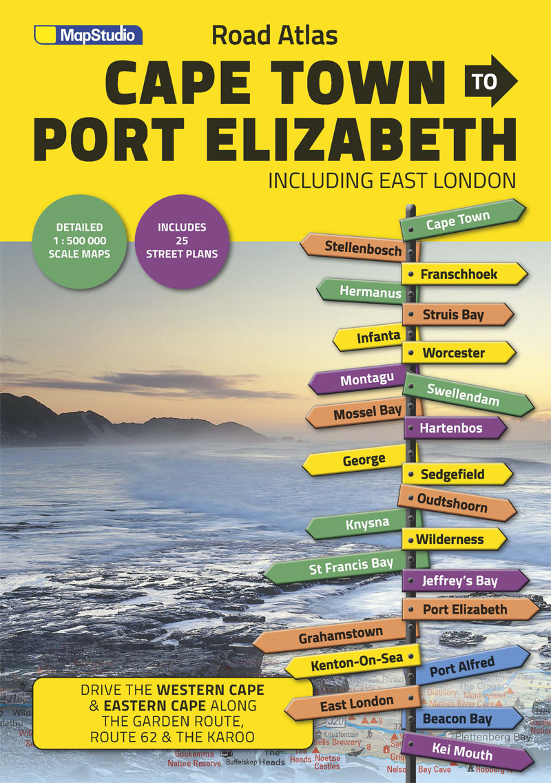 Cape Town to Port Elizabeth Road Atlas - Garden Route