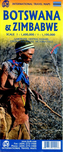 Botswana & Zimbabwe 1:1.600.000 & 1:1.100.000 - ITM