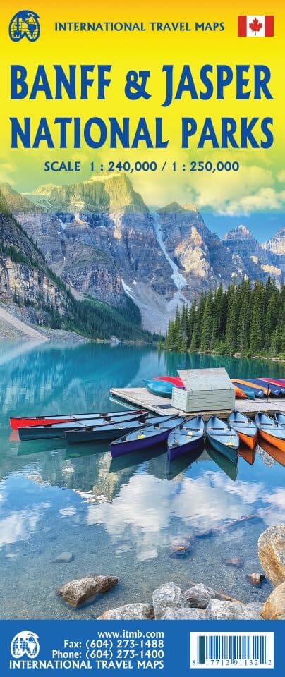 Banff & Jasper National Parks 1:240.000 / 1:250.000 - ITM