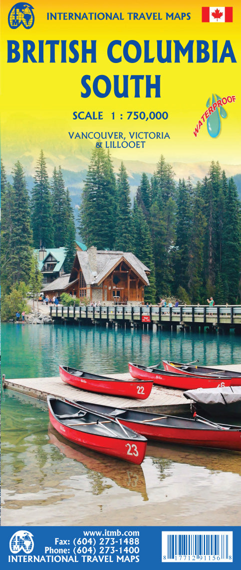 British Columbia South 1:750.000 - ITM