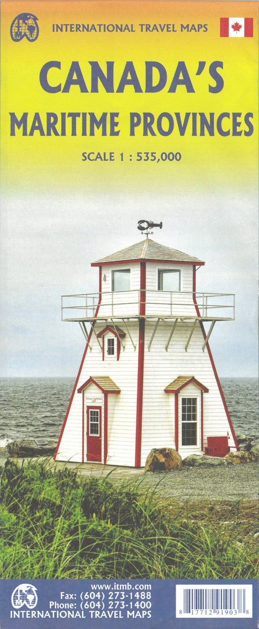 Canada's Maritime Provinces - 1:535.000 ITM