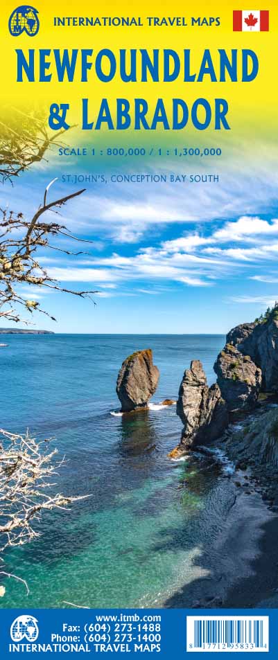Newfoundland & Labrador ITM - 1:800.000 / 1:1.300.000