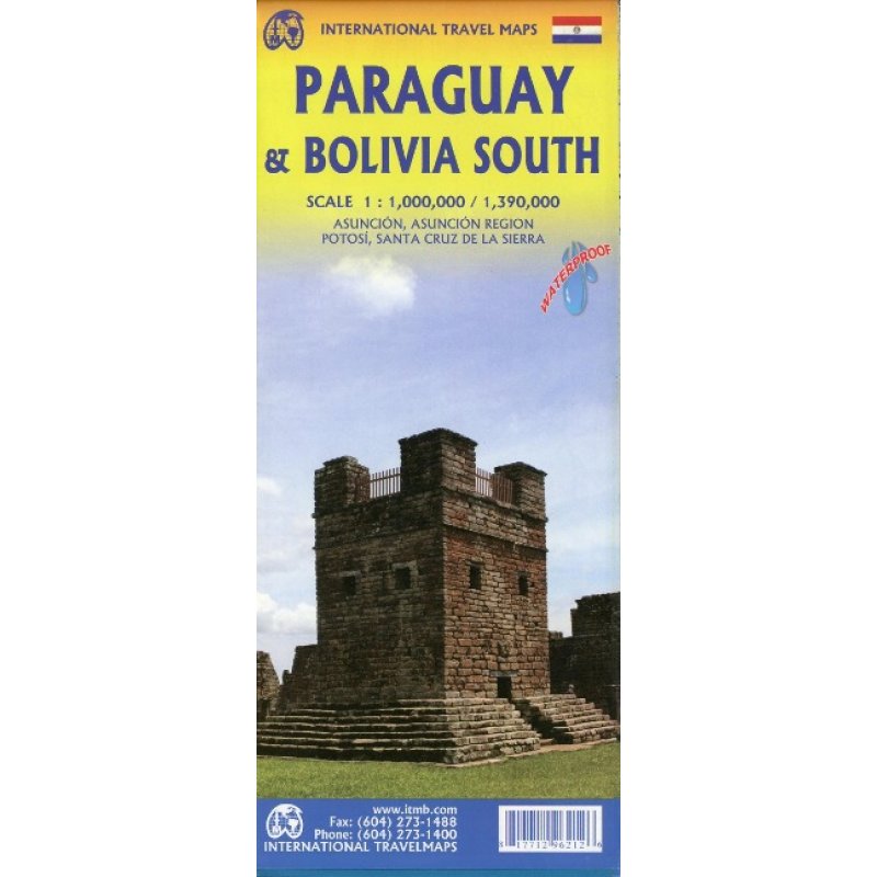 Paraguay - 1:1 Mio / Bolivien Süd 1:1.39 Mio