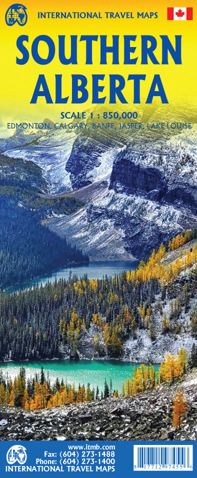 Southern Alberta - 1:850.000 ITM