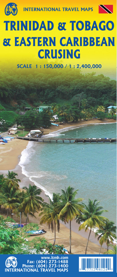 Trinidad & Tobago - Kreuzfahrten in der östlichen Karibik 1:150.000 / 1:2.4 Mio. - ITMB