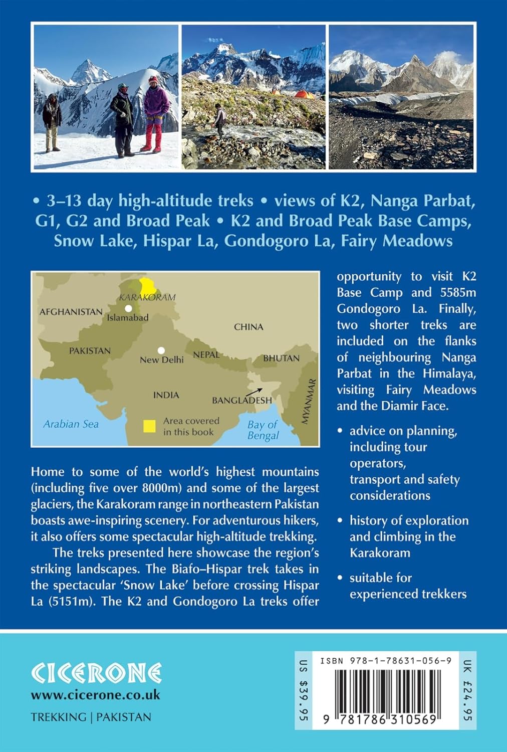 Trekking in the Karakoram Pakistan: K2, Snow Lake, Gondogoro La and Nanga Parbat