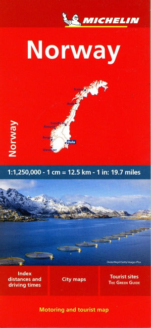 Norwegen Michelin - 1:1.250.000