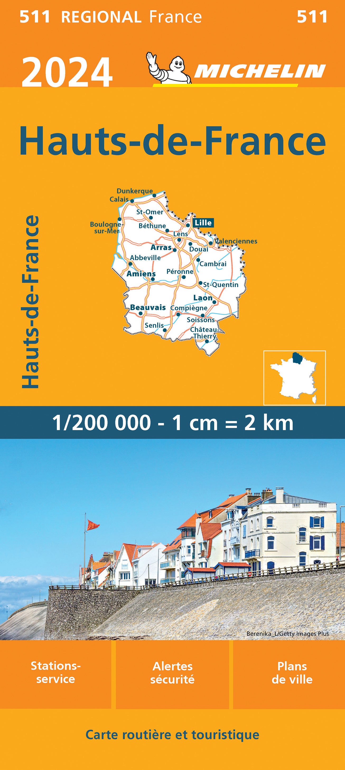 Michelin Regionalkarten Frankreich 1:200.000