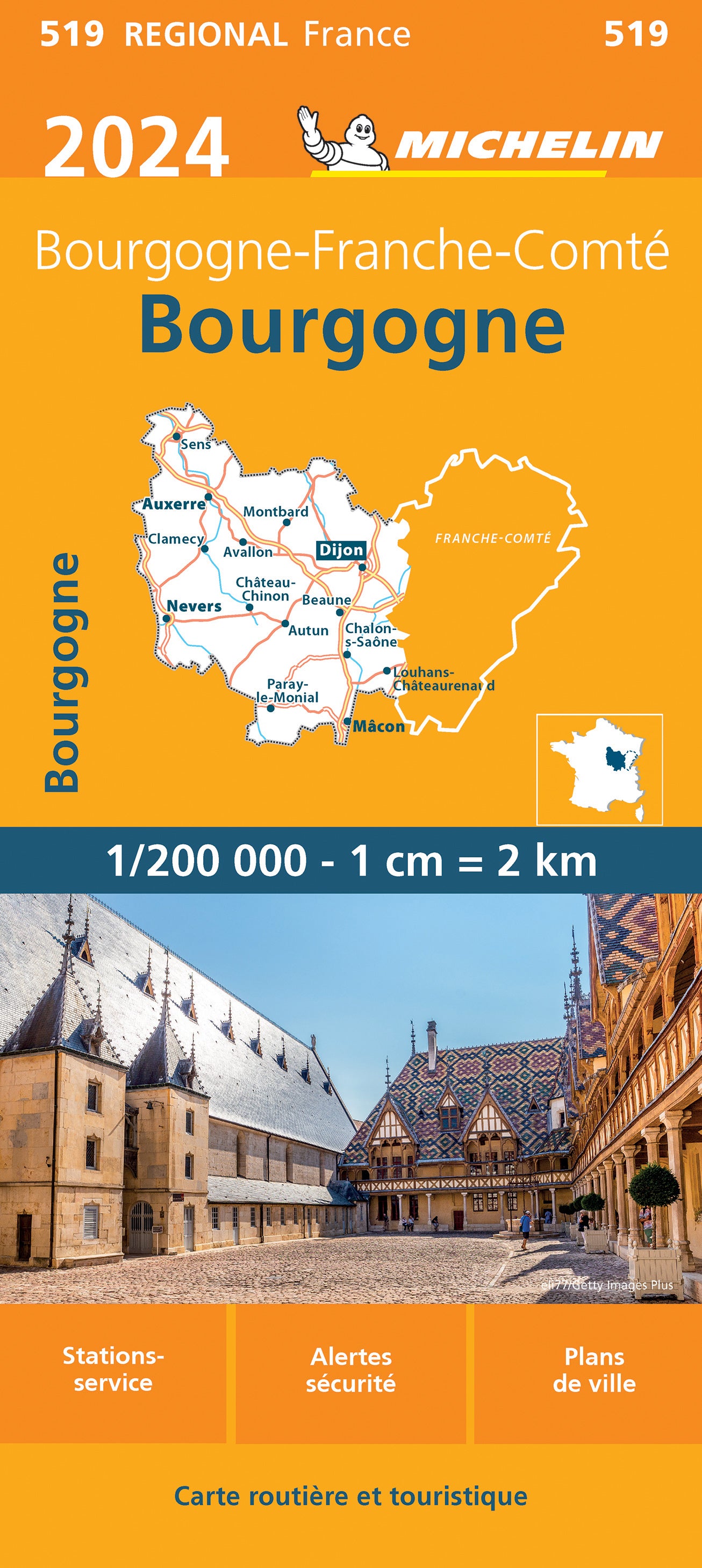 Frankreich 1:200.000 Michelin Regionalkarten