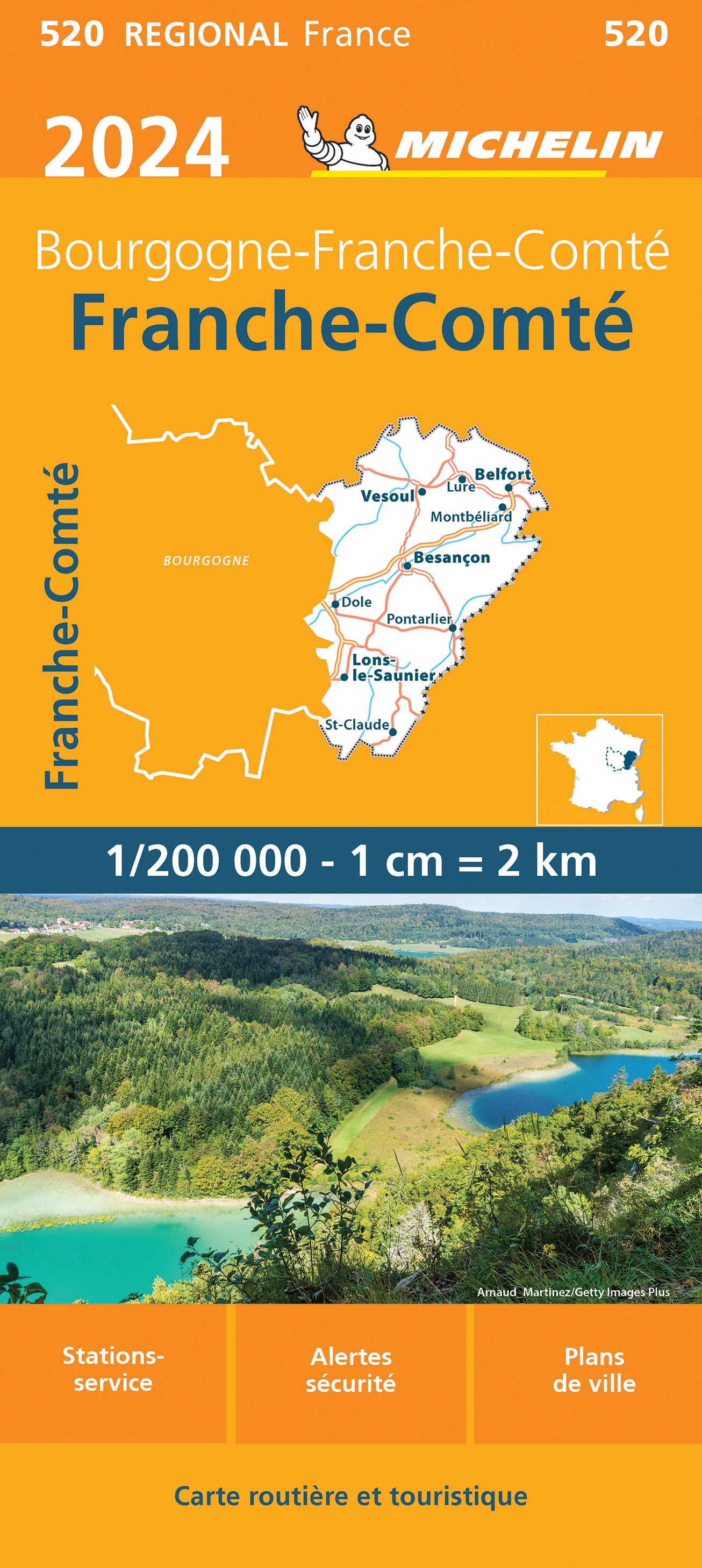 Frankreich 1:200.000 Michelin Regionalkarten