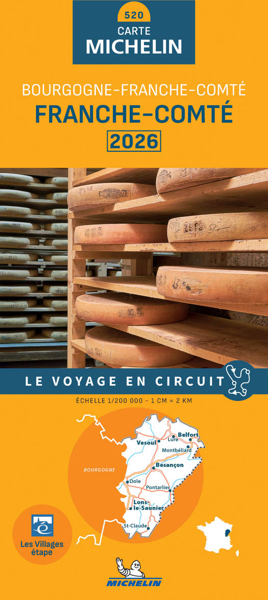 Frankreich 1:200.000 Michelin Regionalkarten - Ausgabe 2026