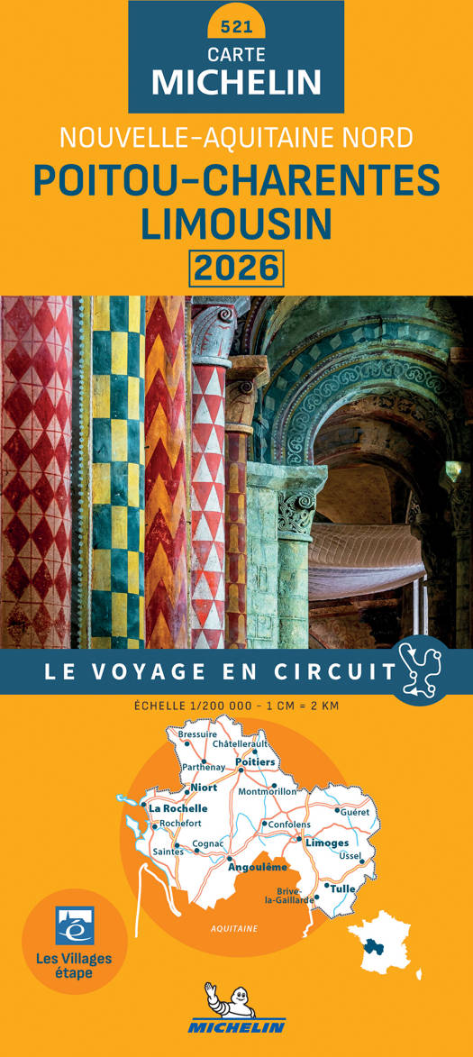 Frankreich 1:200.000 Michelin Regionalkarten - Ausgabe 2026