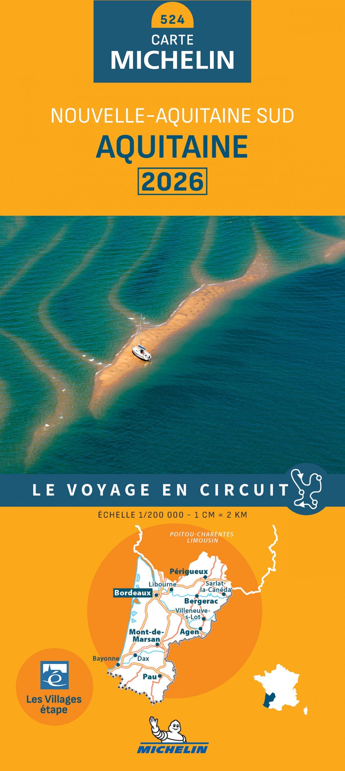 Frankreich 1:200.000 Michelin Regionalkarten - Ausgabe 2026