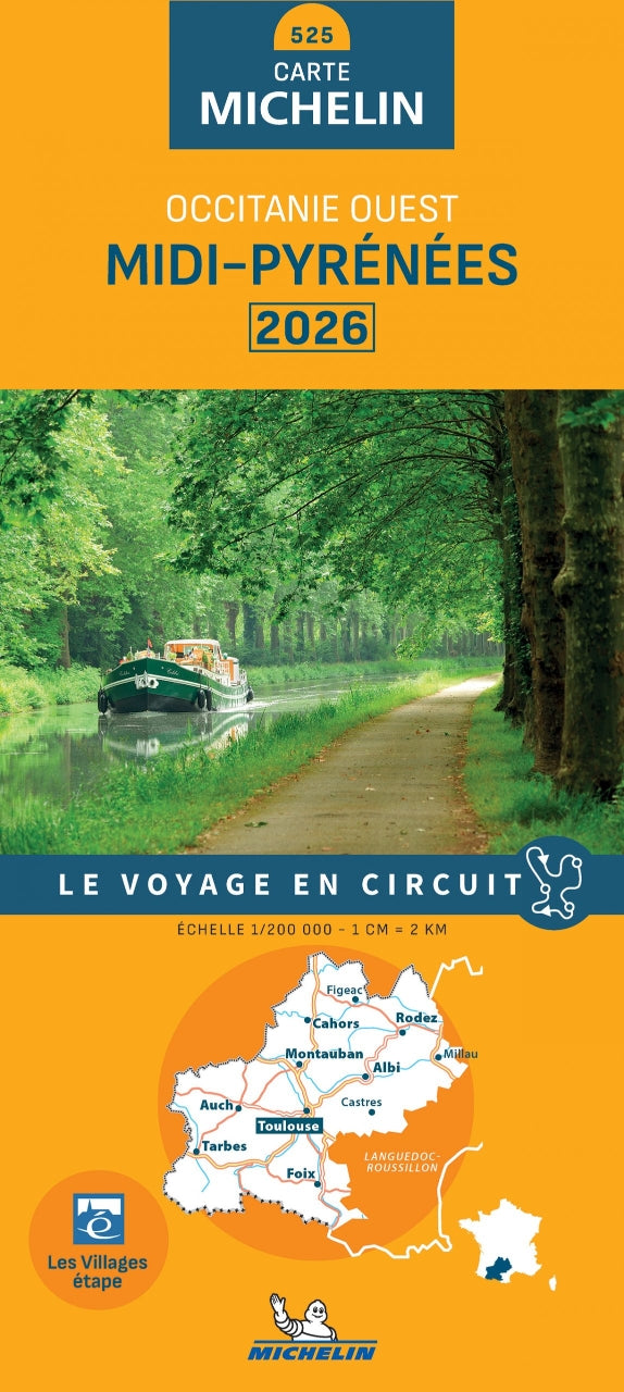 Frankreich 1:200.000 Michelin Regionalkarten - Ausgabe 2026