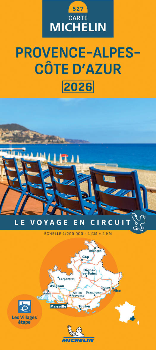 Frankreich 1:200.000 Michelin Regionalkarten - Ausgabe 2026