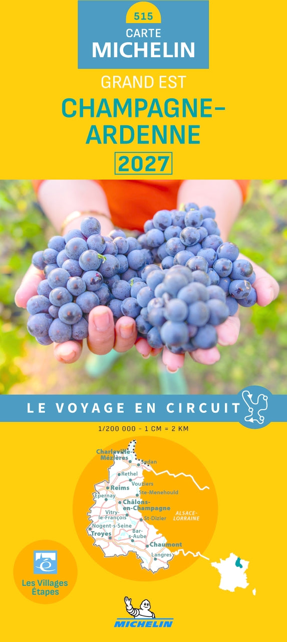 Frankreich 1:200.000 Michelin Regionalkarten - Ausgabe 2027