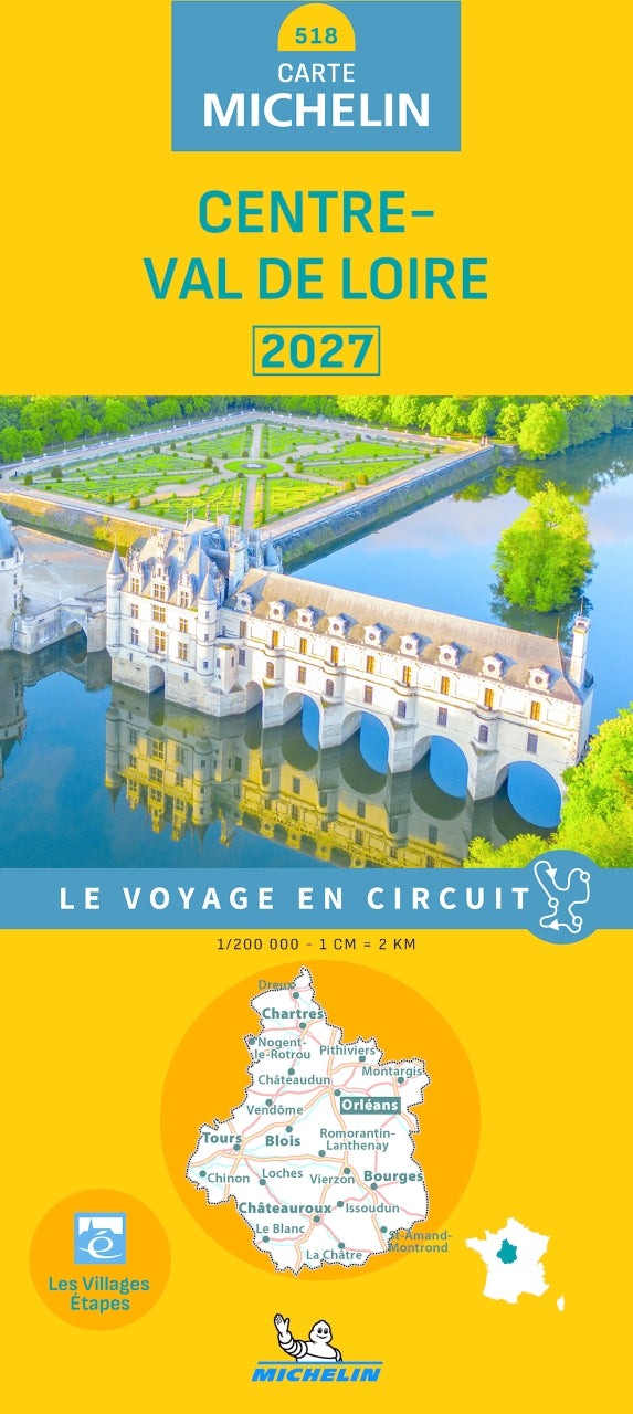 Frankreich 1:200.000 Michelin Regionalkarten - Ausgabe 2027