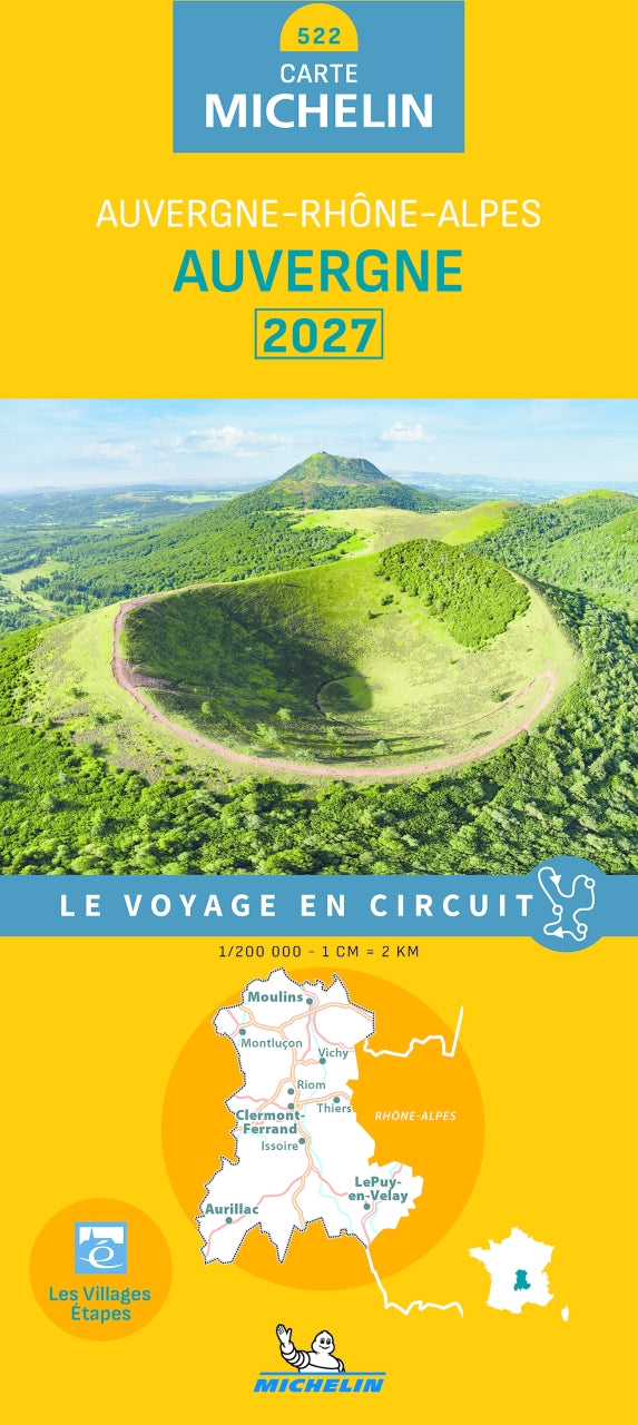 Frankreich 1:200.000 Michelin Regionalkarten - Ausgabe 2027