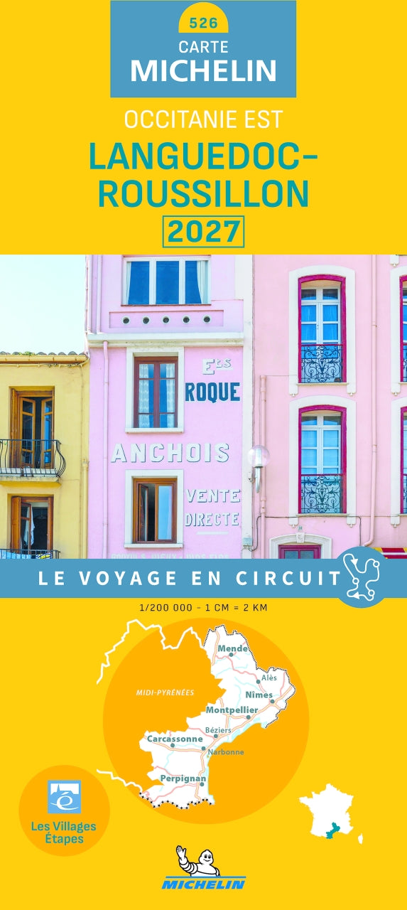 Frankreich 1:200.000 Michelin Regionalkarten - Ausgabe 2027