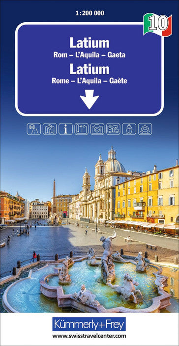 Italien 1:200.000 Kümmerly + Frey Straßenkarten