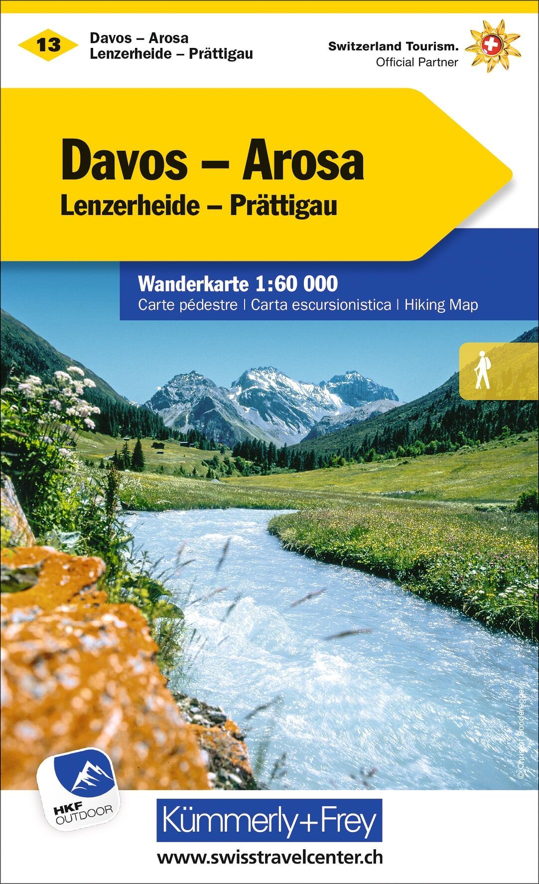 Wanderkarten Schweiz - 1:60.000 - Kümmerly & Frey