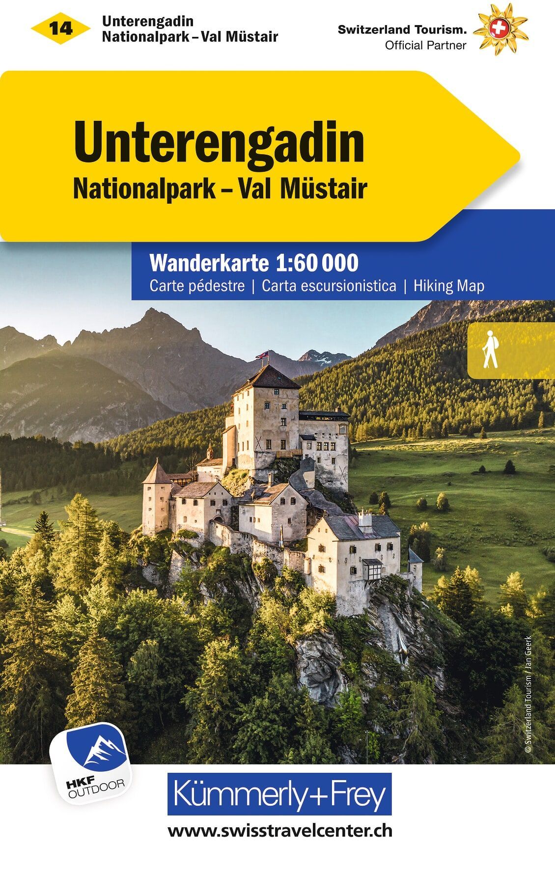 Wanderkarten Schweiz - 1:60.000 - Kümmerly & Frey