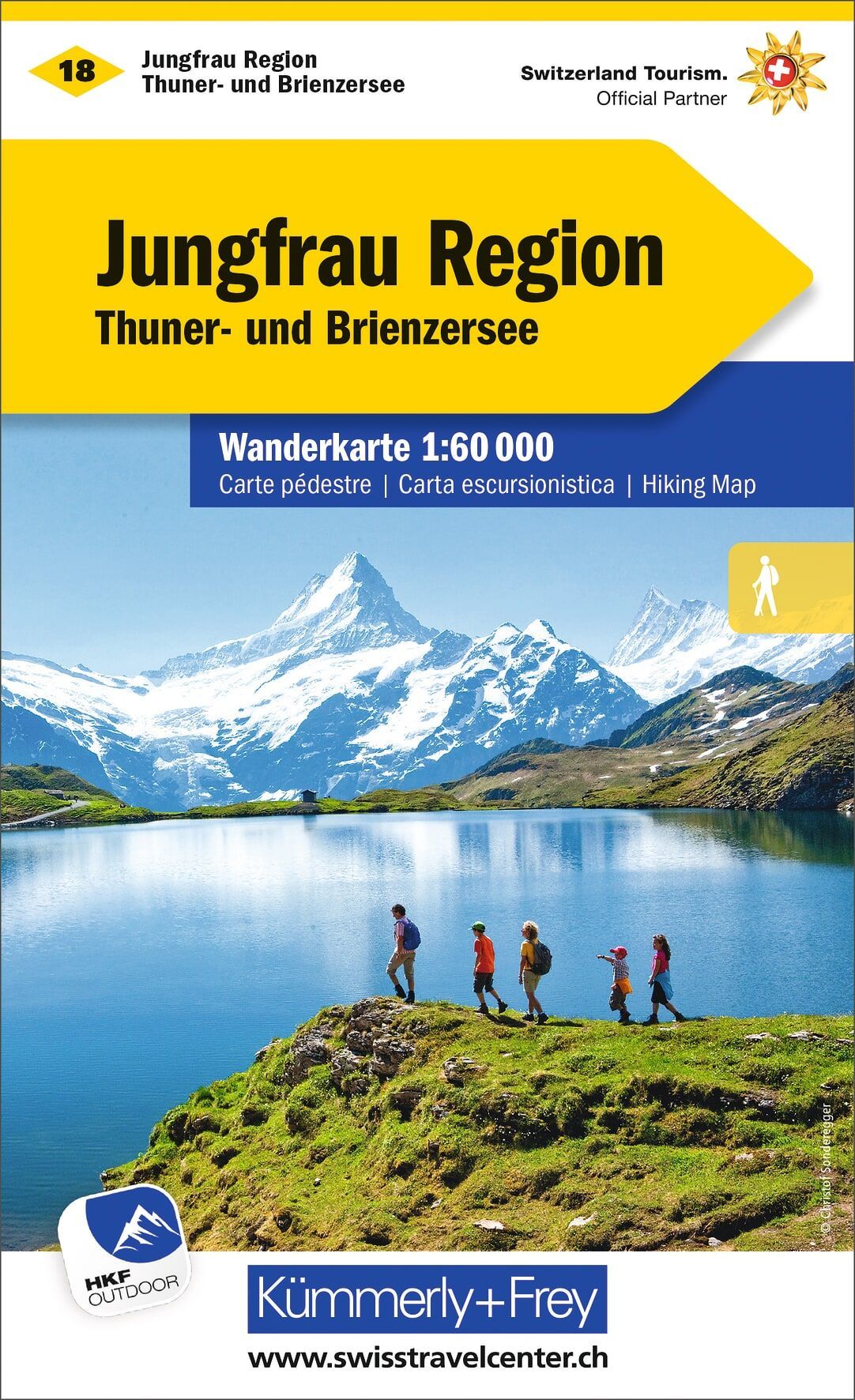 Wanderkarten Schweiz - 1:60.000 - Kümmerly & Frey