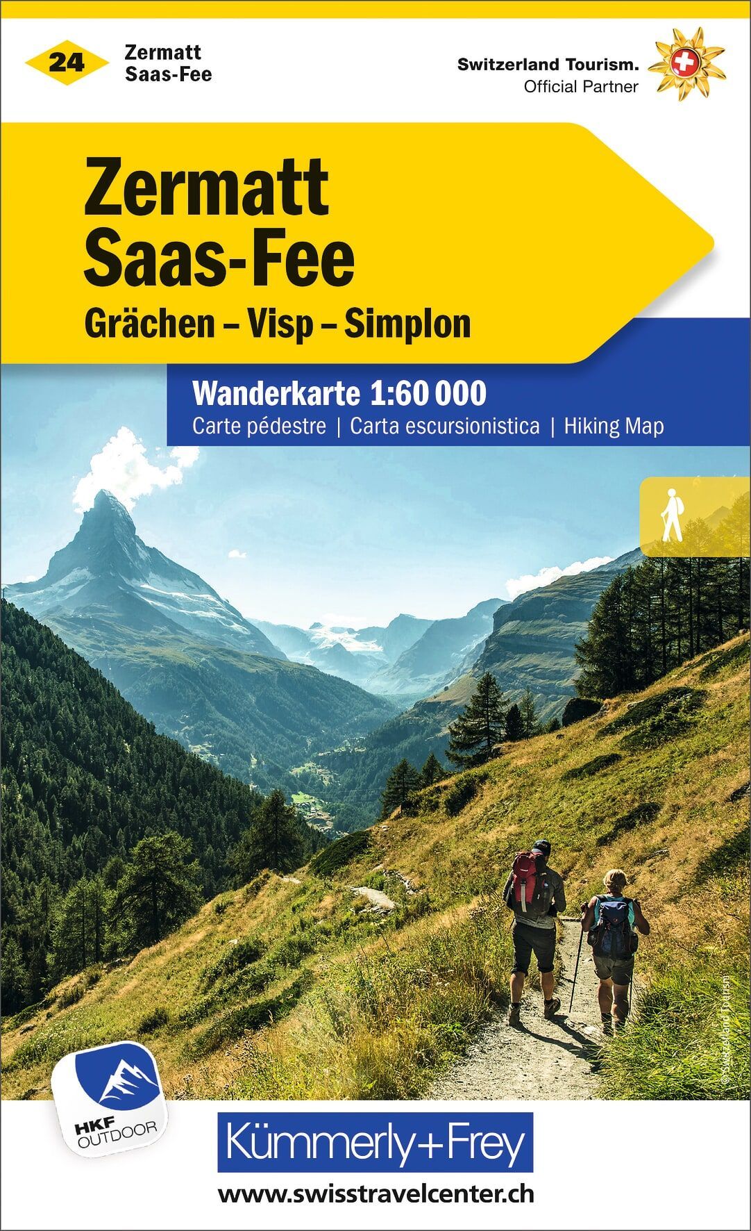 Wanderkarten Schweiz - 1:60.000 - Kümmerly & Frey