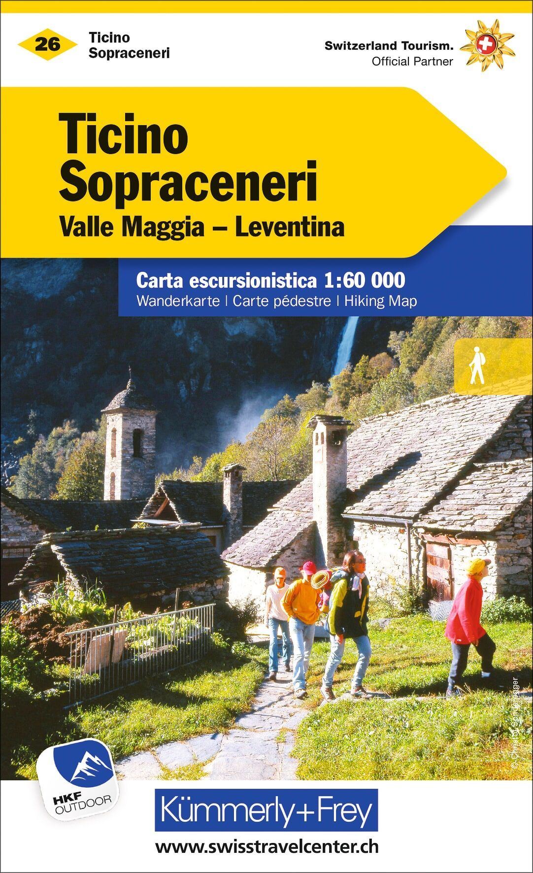Wanderkarten Schweiz - 1:60.000 - Kümmerly & Frey