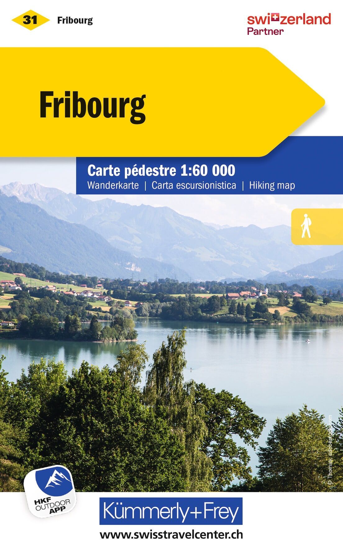 Wanderkarten Schweiz - 1:60.000 - Kümmerly & Frey