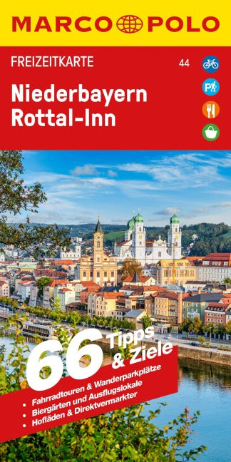 Niederbayern, Rottal-Inn 1:130.000 - Marco Polo Freizeitkarte