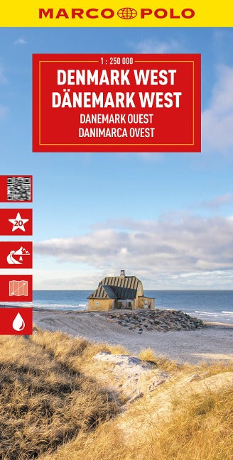 Dänemark West - Skagen / Arhus / Esbjerg / Odense 1:225.000 - Marco Polo